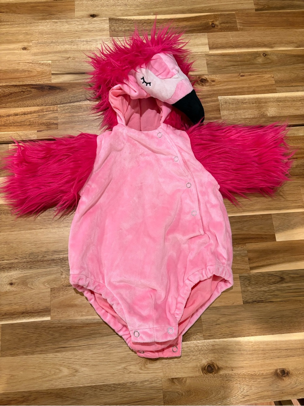 Pottery Barn baby flamingo costume